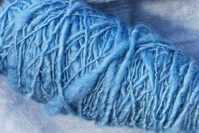 Handspun wool dyed with woad   Mike Roberts - Buy woad dye